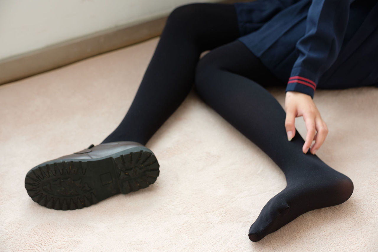 [森萝财团] BETA-024 JK黑丝少女 萝莉丝袜写真